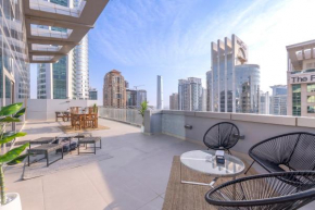 The Iconic Luxury 4BR Penthouse Near to Jumeirah Beach and Infront of DMCC Metro Station
